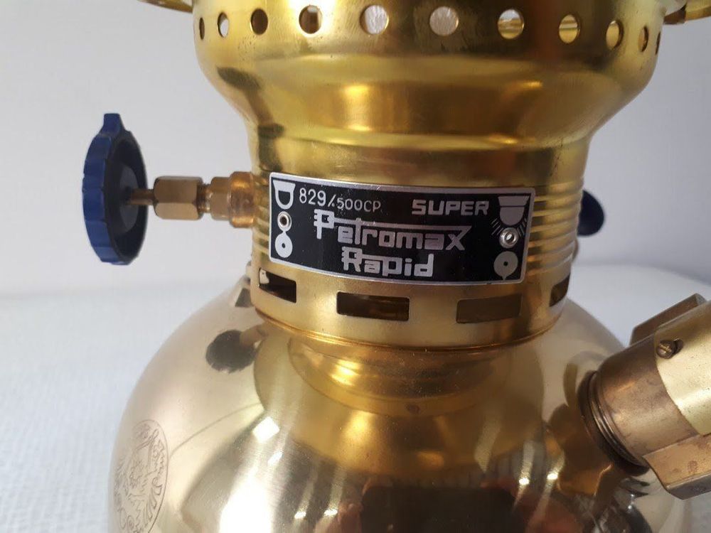 ORIGINAL PETROMAX SUPER Lanterne Lampe Allemagne, Collection EUR 207,03 - FR