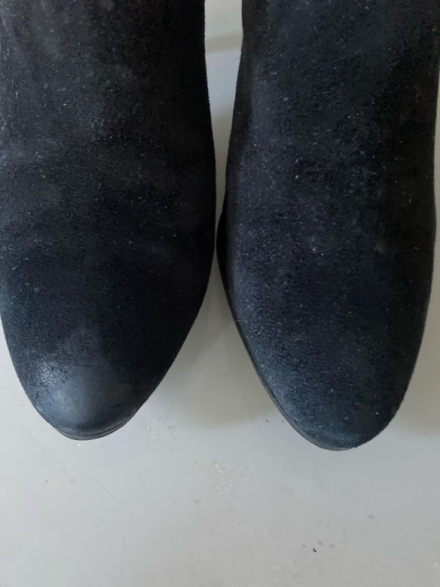 Scarpe da donna: Bottines élégantes en daim noir, taille  38,5 – Usato da Geneve venduto da pat_p76n 3