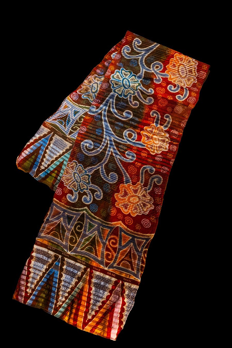 Tessuti:  Batik Tulis auf strukturierter Seide – Nuovo (secondo la descrizione) da Romanshorn venduto da ras_b6lp 1