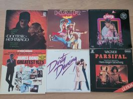 6 LP Divers Musique de film