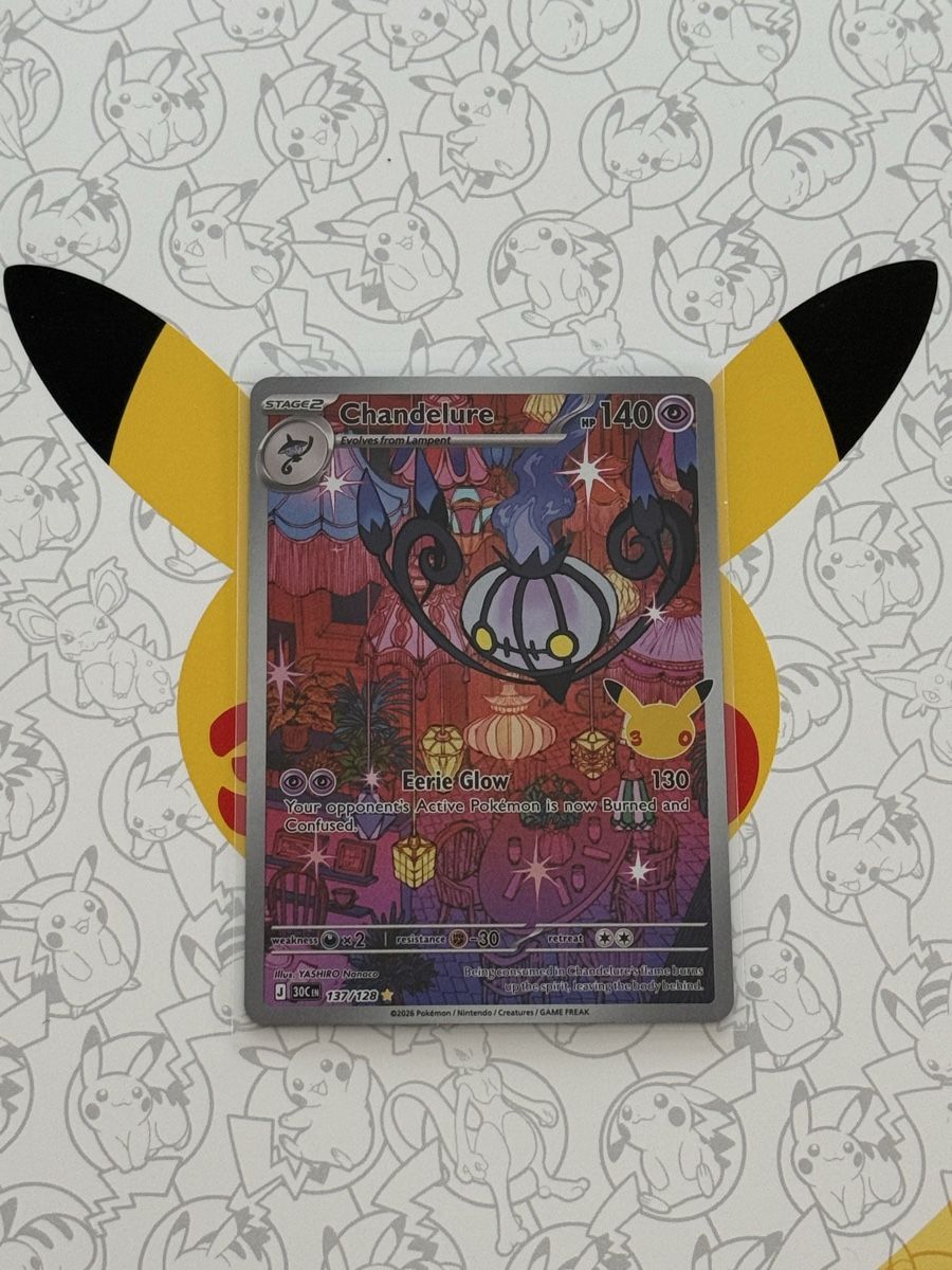 Pokémon Sammelbilder & Trading cards: Chandelure 137/128 Full Art – Neu (gemäss Beschreibung) aus Reinach BL von Tehwink