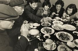China, Shanghai, Lunch for Workers - by Robin Laurance