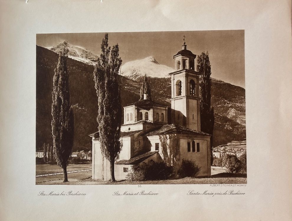 VINTAGE, Albert Steiner, Poschiavo / Othmar Rutz, St. Moritz (Gebraucht ...