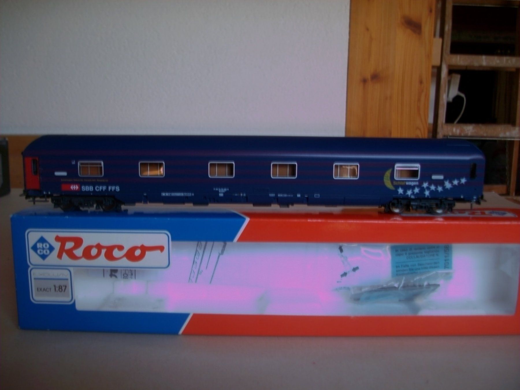 Roco Modelleisenbahnen: Schlafwagen – Neu und originalverpackt aus Basel von Strohwitwer