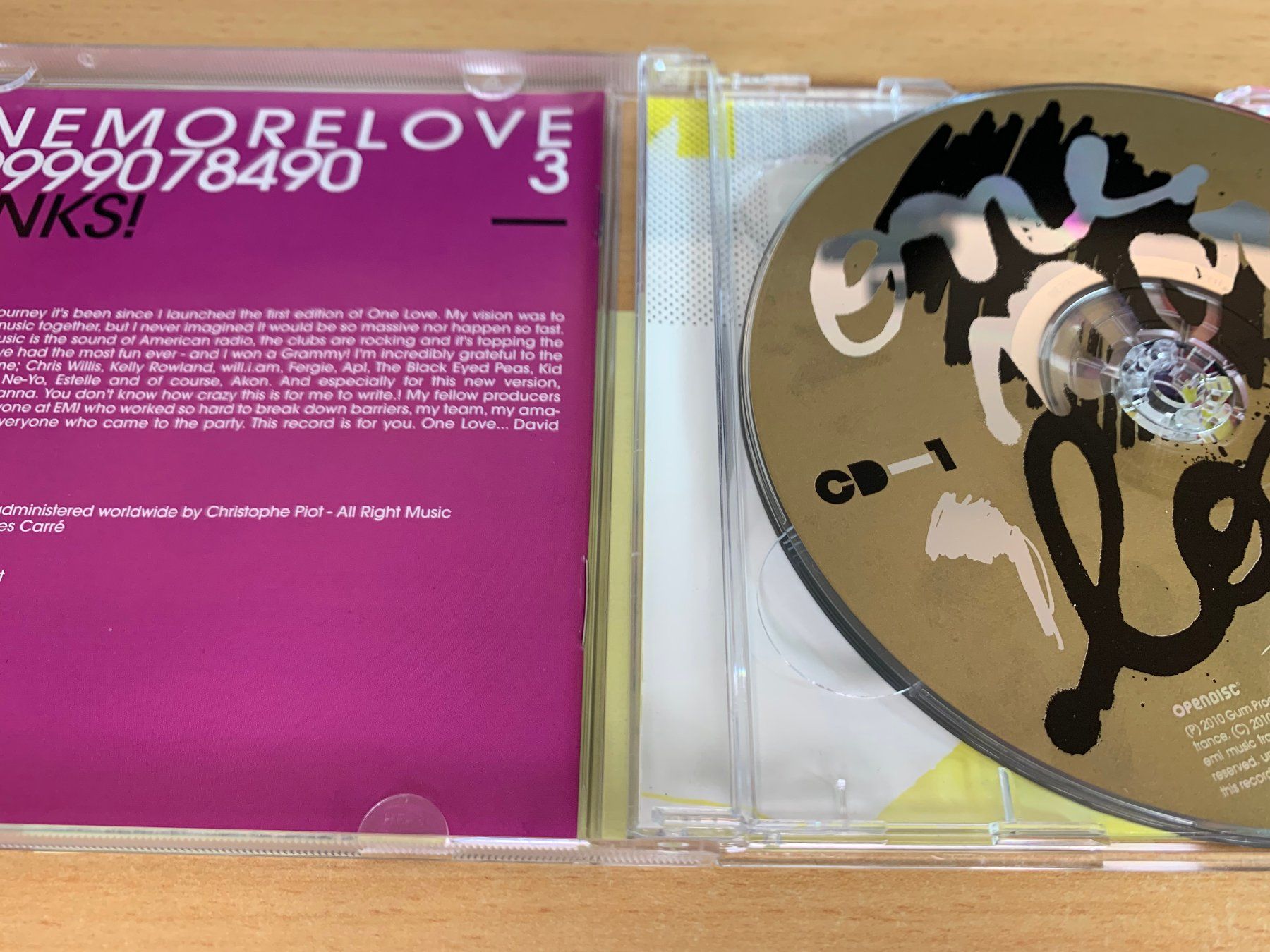 CD: David Guetta – One More Love - 2 CD – Usato da Rikon im Tösstal venduto da Alpenmutz 2