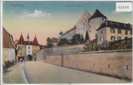 Porrentruy - Porte de France - Litho