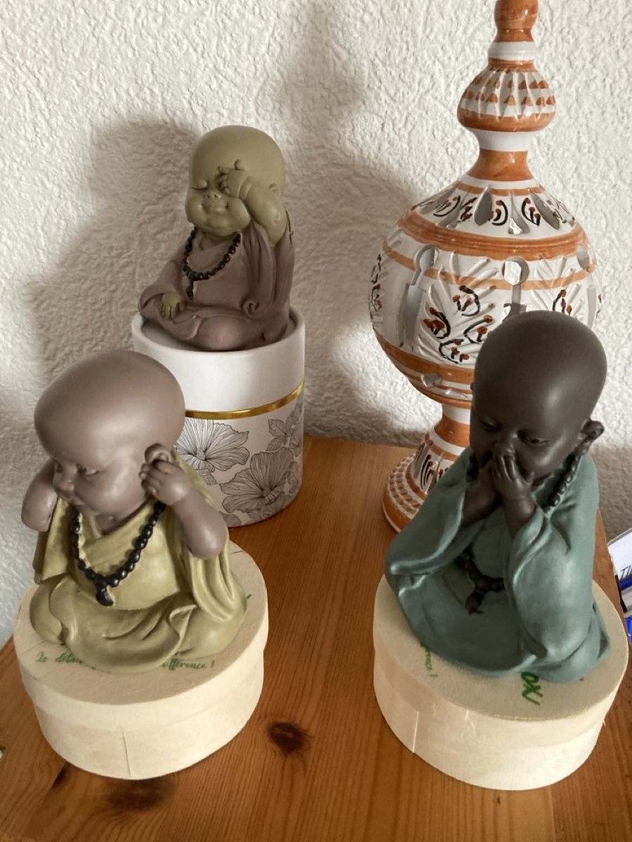 Sculture & Statue: 3 Buddha – Nuovo (secondo la descrizione) da Bursinel venduto da SeveralLives