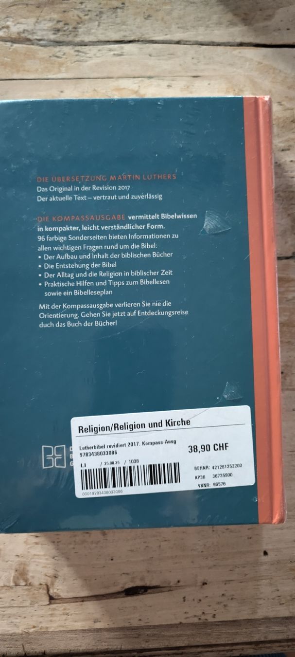 Libri: Luther Bibel – Nuovo e nell'imballaggio originale da Nuglar venduto da bibabone 1