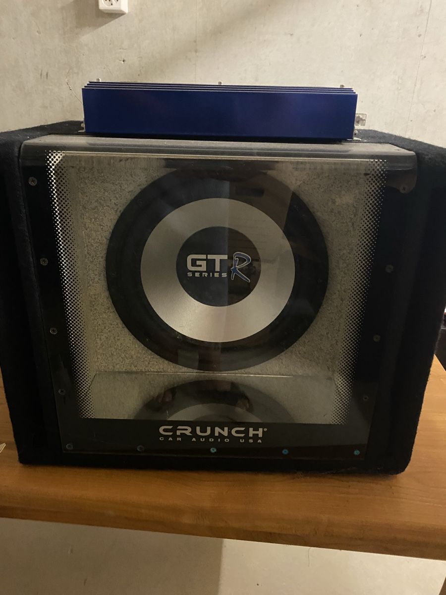 Lautsprecher: Crunch GTR Series Subwoofer – Gebraucht aus Eschlikon TG von Sragr9