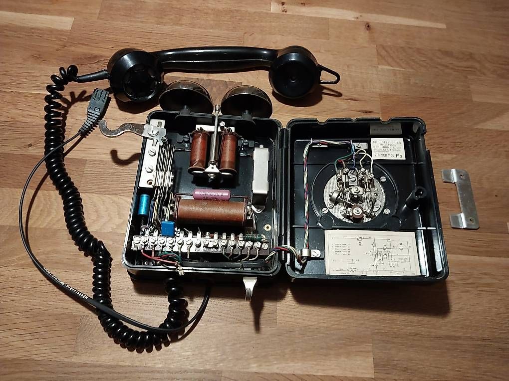 Telefoni: Wandtelefon antik – Difettoso da Urtenen-Schönbühl venduto da der_blaue_Hase 1
