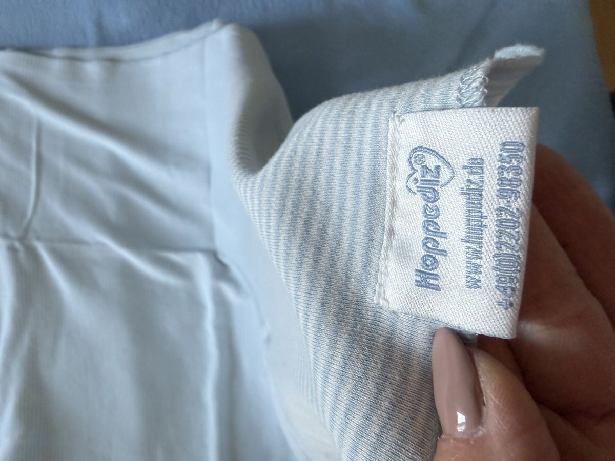 Pasti del neonato: Hoppediz Mullwindeln/Spucktücher Set, hellblau, neuwertig! – Usato da Dottikon venduto da cumi24 2