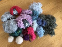 Wollpaket: Lana Grossa, Merino, Alpaka, 386 g, top!