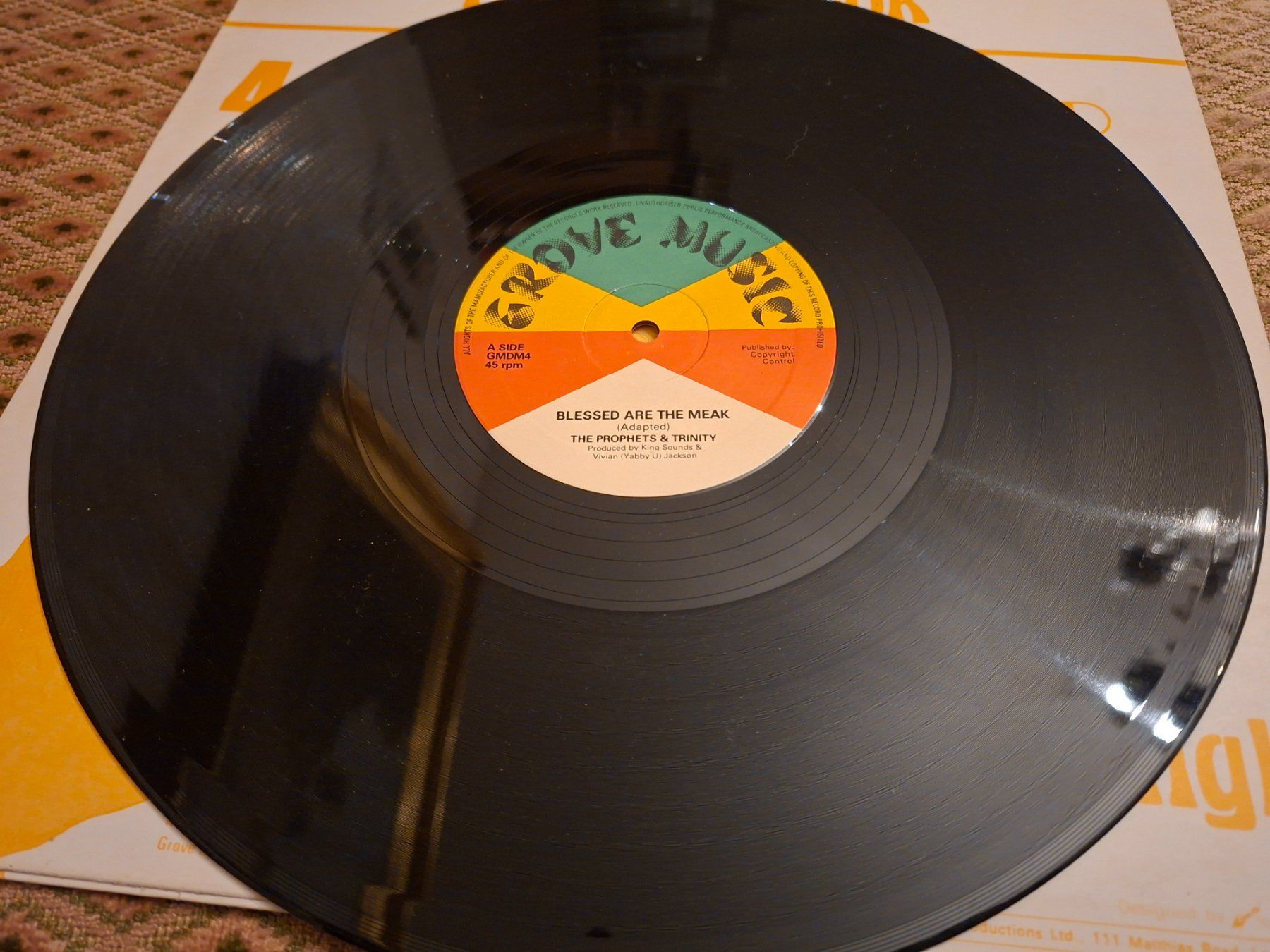 Dischi in vinile: Reggae Maxi 12" -The Prophets & Trinity-Blessed are the Weak – Usato da Bernex venduto da Wannabehasbeen01 5