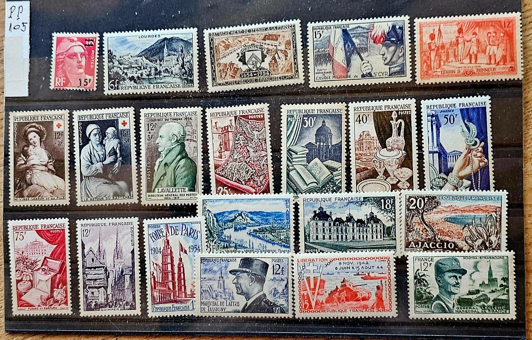 Tous les timbres: FRANCE anciens  neufs ** – Neuf (Voir description) à Les Valettes par Nuba1