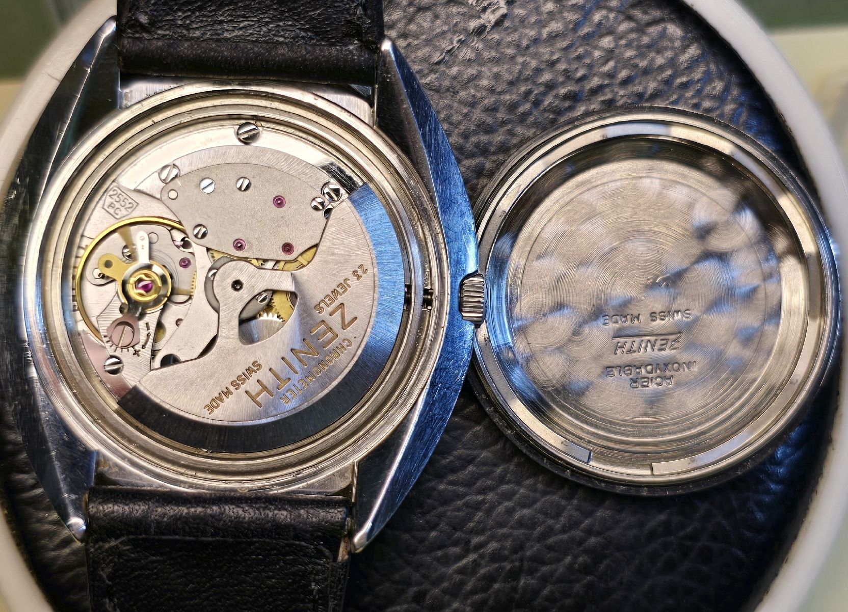 Zenith Orologi: Zenith Captain Chronomètre Automatique  – Usato da Les Acacias venduto da watinjo 8