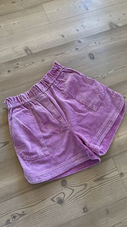 FRNCH Shorts lila Cord Grösse M guter Zustand