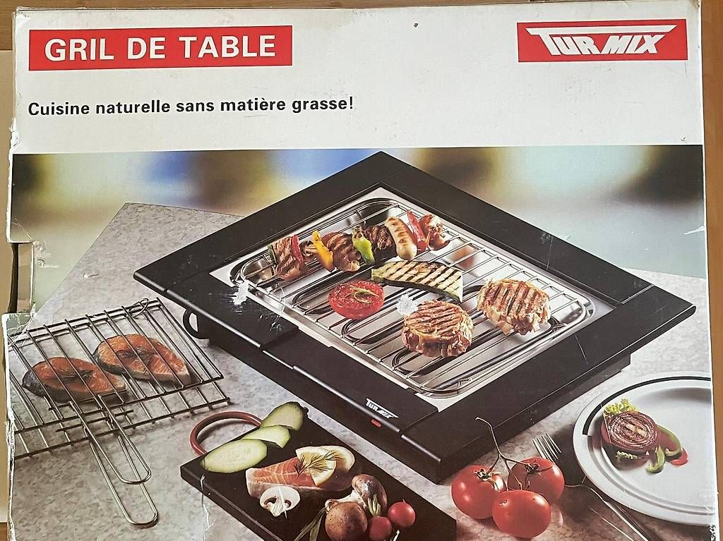 Griglie: Grill de Table Électrique TURMIX NEUF – Usato da Villeneuve VD venduto da GREEDIX