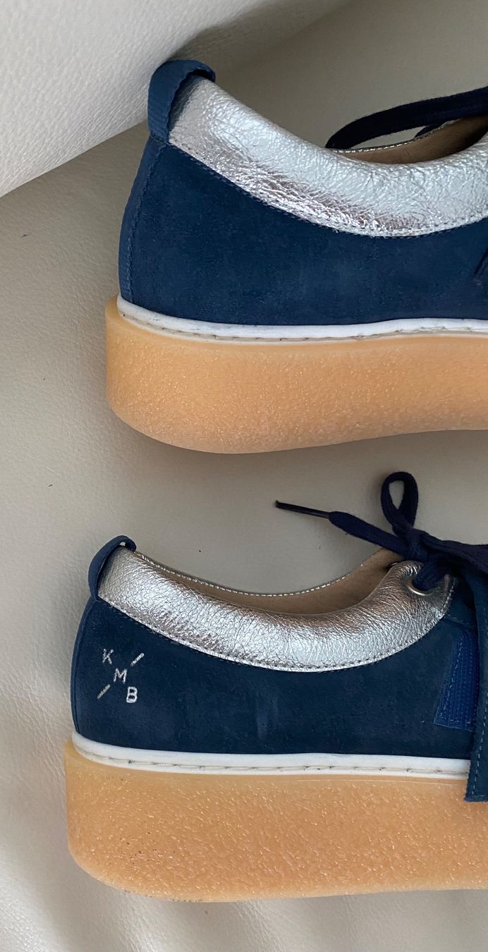 Damenschuhe: Eyecatcher - edle KMB Damenschuhe mit Décor, blau, 38 – Neu und originalverpackt aus Winkel von ferrari2022 7