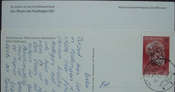 Cartoline postali: 2x AK RÜDLINGEN – Usato da Jona venduto da philajona 2