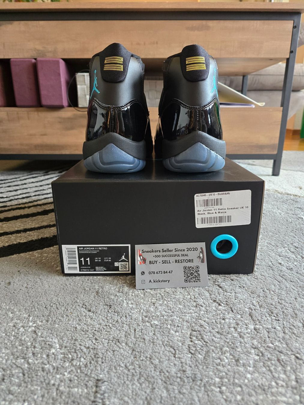Scarpe da uomo: Jordan 11 Gamma blue neuves ! – Nuovo e nell'imballaggio originale da Bôle venduto da A_Kickstory 4