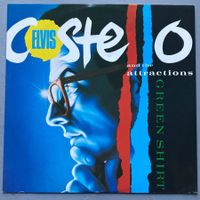 ELVIS COSTELLO AND THE ATTRACTIONS GREEN SHIRT