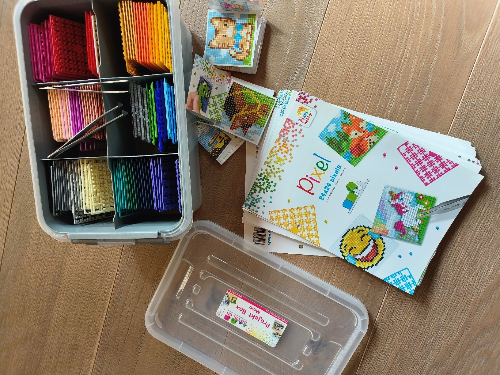 Bastelsets: Pixeln grosses Set Basteln – Gebraucht aus Reichenbach i. K. von bergsommer7 1