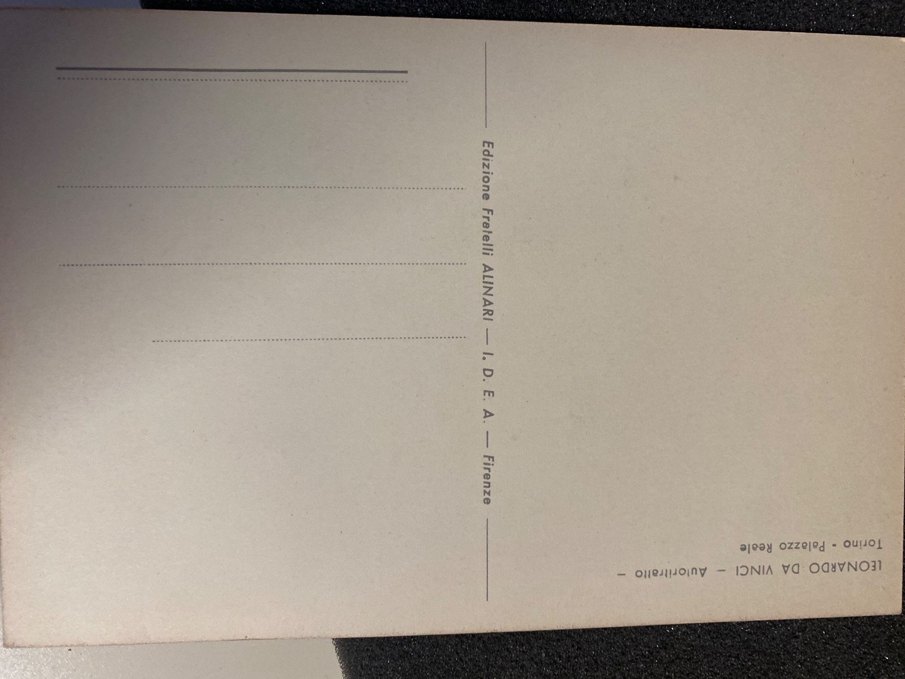 Cartes postales: Carte postale Léonard de Vinci 1969 Monaco + timbre – D'occasion à Le Brassus par cinema13 1