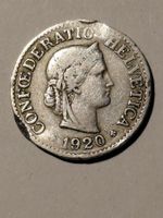 Suisse_10 cents/rappen 1920 B_Pièce  Fautée_Très Rare