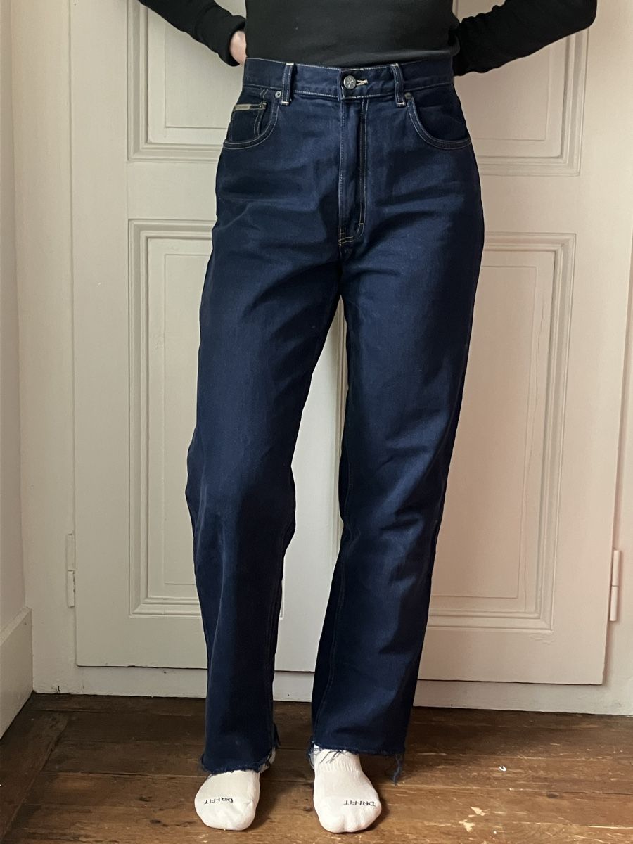 Calvin Klein Jeans: Jeans bleu vintage - CALVIN KLEIN – Usato da Genève venduto da sunflower.vintage