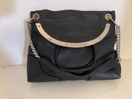 Dolce Gabana - Sac à main en cuir noir