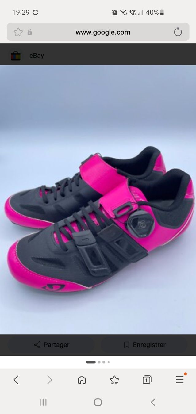 Giro Scarpe da donna: Chaussures de cyclisme Giro - Pointure 38 - État Impeccable! – Usato da Muraz (Collombey) venduto da tan_xsg9 1