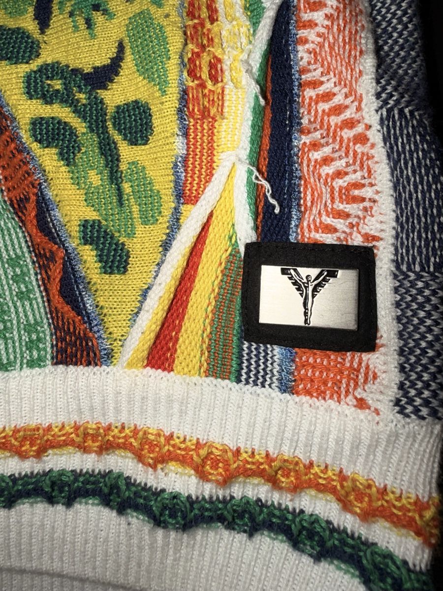 Carlo Colucci Maglioni & Felpe: Carlo Colucci Pullover, bunter Strickpullover, Gr. M – Usato da Langenthal venduto da Fernando1999 2