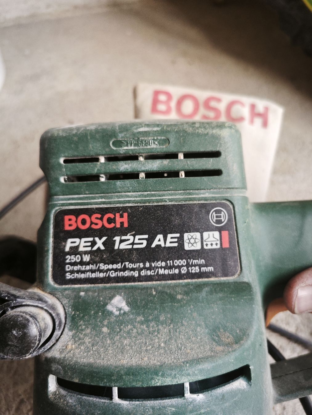 Bosch Schleifen & Polieren: Exzenterschleifer Bosch – Gebraucht aus Riedtwil von Allesmussweg- 2