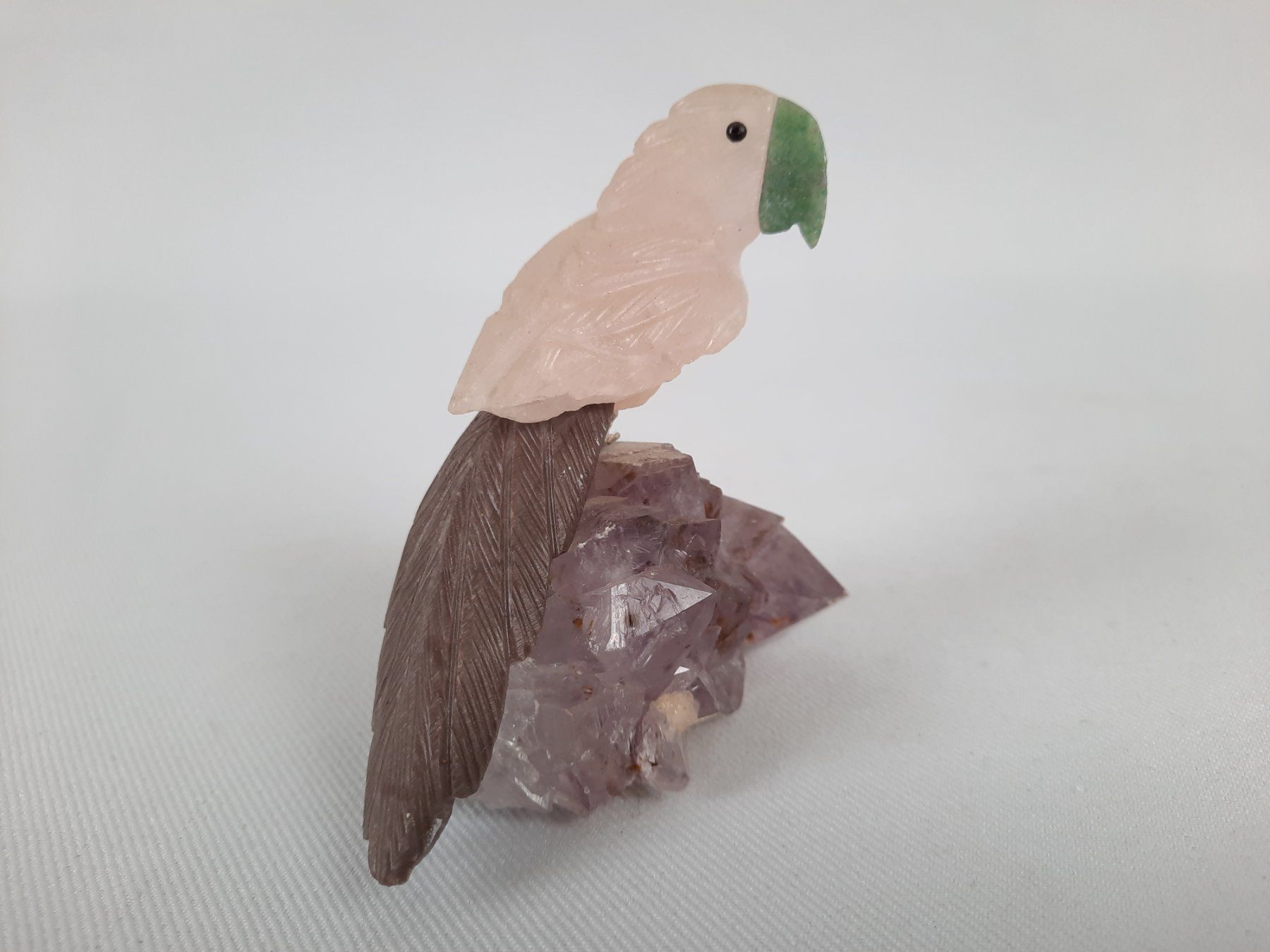 Minerali & Pietre curative: 4 Vögel auf Amethyst – Usato da Beinwil am See venduto da Restwert_Beinwil 9