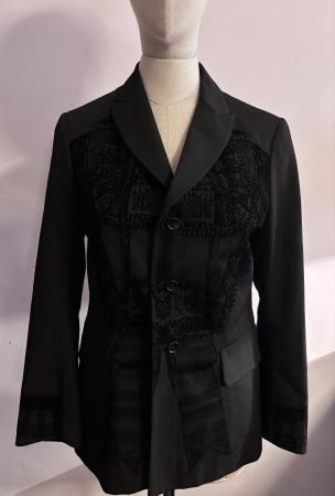 Designer Blazer aus feiner Wolle, Comme des Garçcons, S