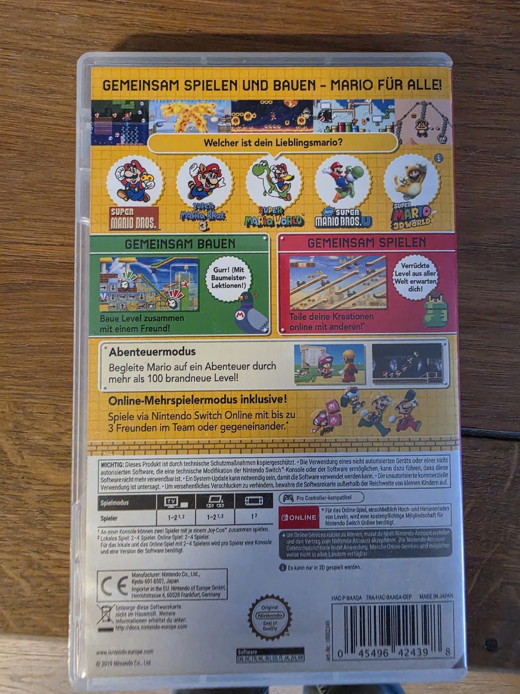 Nintendo Giochi: Super Mario Maker 2 for Nintendo Switch Game Card – Usato da Courtelary venduto da dcubadda 1