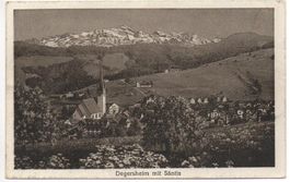 DEGERSHEIM mit Säntis