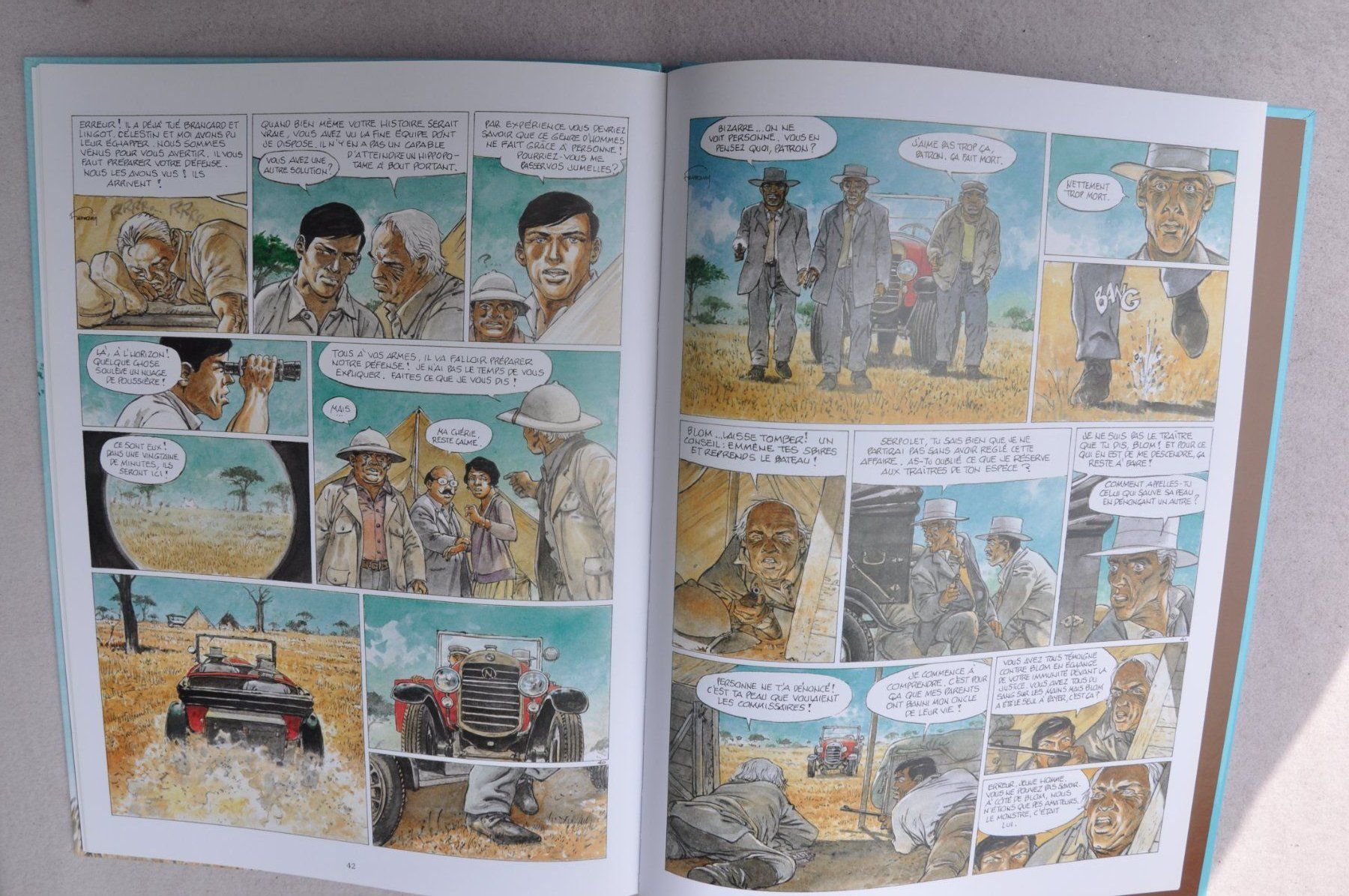 Comics: Retour au Congo - Hermann Yves - Glénat – Gebraucht aus Fully von Minouchka 1