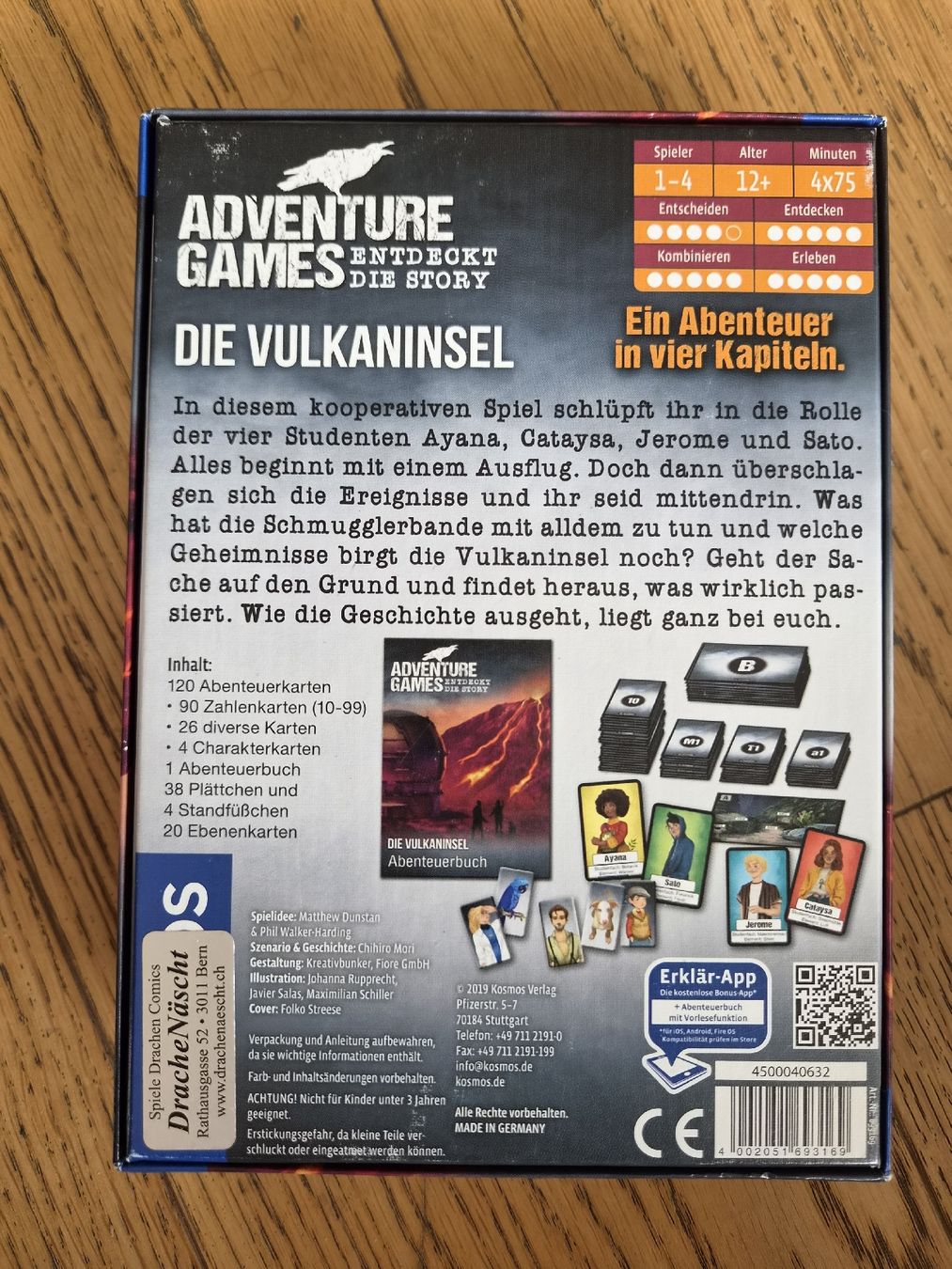 Kosmos Jeux: Adventure Games - Die Vulkaninsel – D'occasion à Wabern par Aireekaa 1