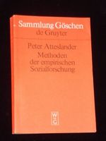 Peter Atteslander, Methoden der empirischen Sozialforschung