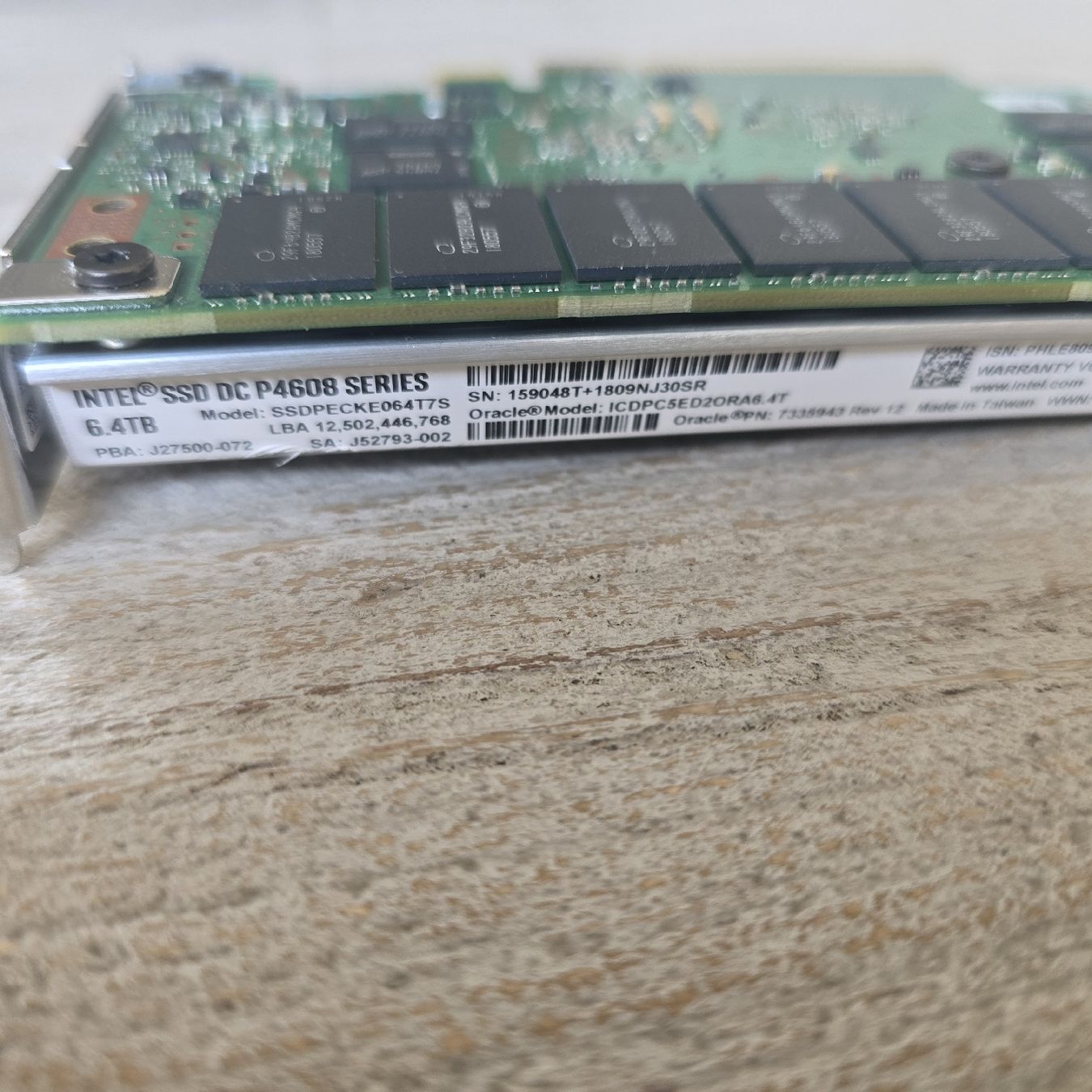 Intel Harddisks: Intel SSD DC P4608 Series 6.4TB – Gebraucht aus Aesch BL von Pina2021 1