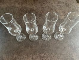 Zwiesel Grappa Gläser 4er Set neuwertig