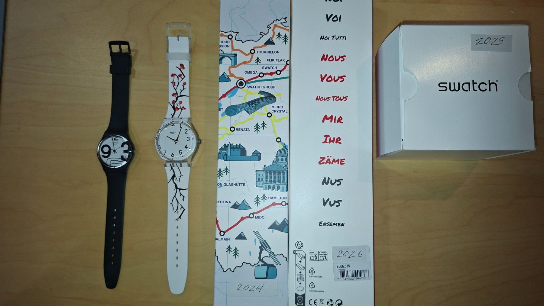 Swatch Uhren: Swatch Aktionärs-Uhren – Neu (gemäss Beschreibung) aus Hornussen von harpo01