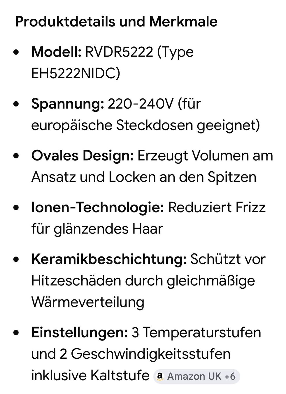 Revlon Föhn: Revlon One-Step Volumizer Warmluftbürste – Neu (gemäss Beschreibung) aus Brunnen von Nala2929 8