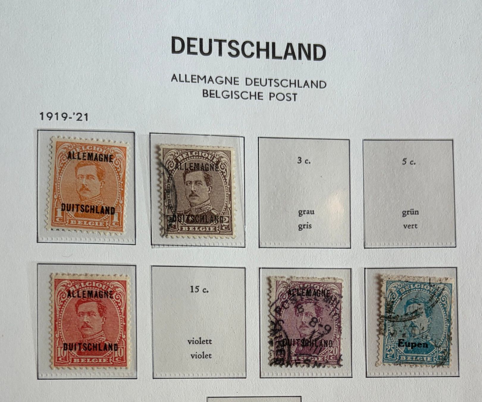 Alle Briefmarken: Briefmarken Deutsches Reich – Gebraucht aus Dotzigen von ser_8hp9