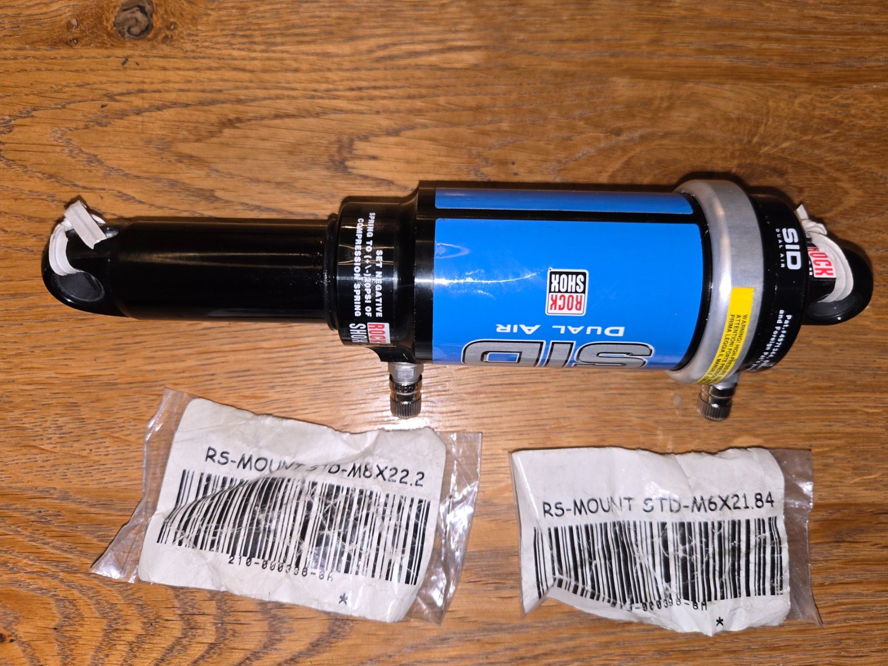 Rockshox Ersatzteile: Neuer Rock Shox SID Dual Air Hinterbau Dämpfer 190mm – Neu (gemäss Beschreibung) aus Ammerswil AG von Undenheim 4