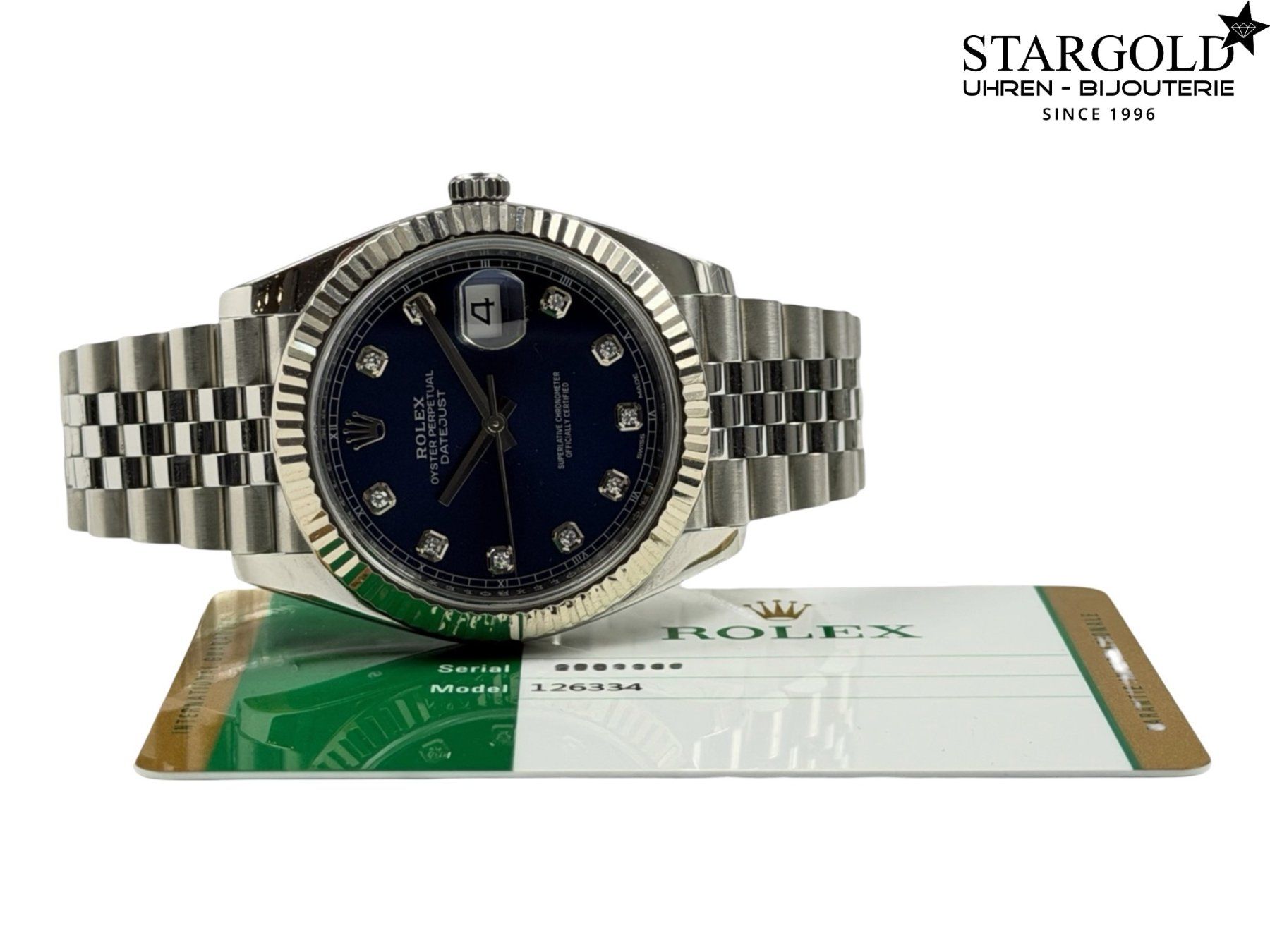 Rolex Uhren: Rolex Datejust 41 - 126334 – Gebraucht aus Zürich von Stargold-Uhren 8