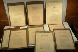 Kalender Winterthur Versicherung 1944-49,56,59