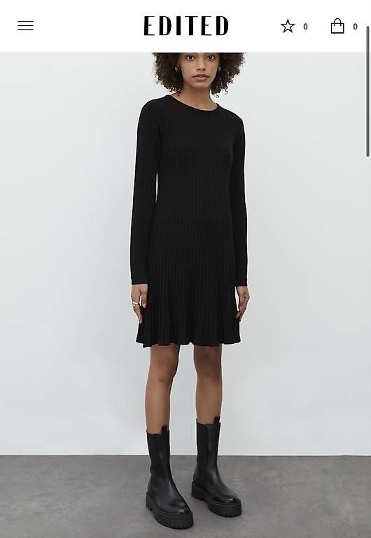 Vestiti: Flaschengrünes Kleid von Edited – Usato da Grub AR venduto da fab_hzc7 1