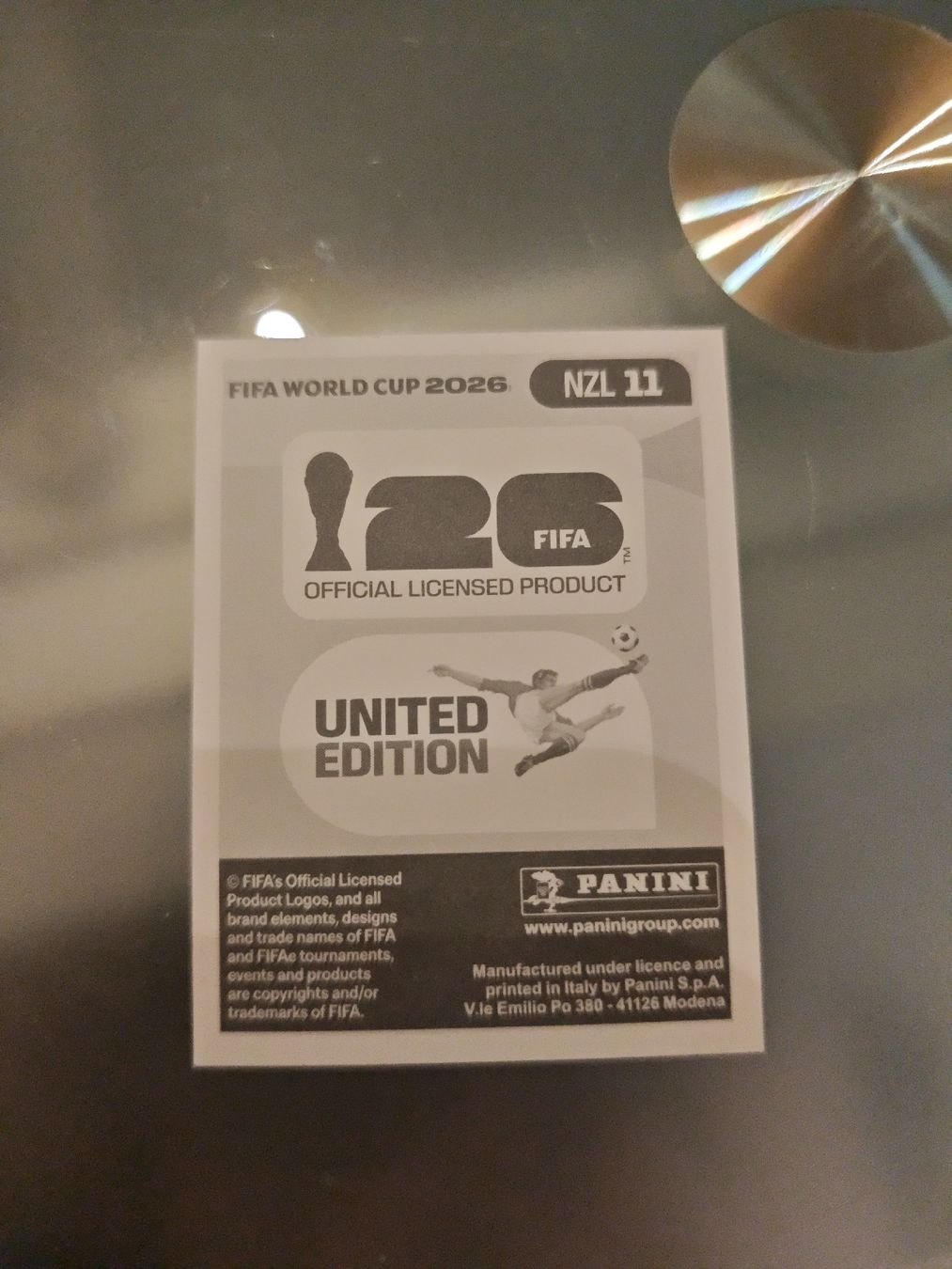 Panini Carte collezionabili: Panini NZL 11 – Nuovo (secondo la descrizione) da Sulgen venduto da 34j_p6s2